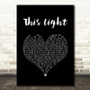 Dan Andriano This Light Black Heart Song Lyric Quote Music Print