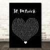 PVRIS St Patrick Black Heart Song Lyric Quote Music Print