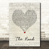 Frank Turner The Road Script Heart Song Lyric Quote Music Print