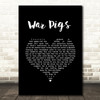 Black Sabbath War Pigs Black Heart Song Lyric Quote Music Print