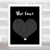 Little Mix The Cure Black Heart Song Lyric Quote Music Print