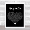 JJ Cale Magnolia Black Heart Song Lyric Quote Music Print