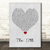 The Courteeners The 17th Grey Heart Song Lyric Quote Music Print
