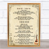 Blink-182 I Miss You Song Lyric Quote Print