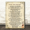 Blink-182 What's My Age Again Song Lyric Quote Print