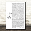 The Notorious BIG Juicy White Script Song Lyric Quote Music Print