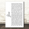 Diana Ross Home White Script Song Lyric Quote Music Print
