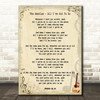 The Beatles All I've Got To Do Song Lyric Quote Print