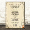 The Beatles I Call Your Name Song Lyric Quote Print