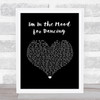 The Nolans I'm In the Mood for Dancing Black Heart Song Lyric Wall Art Print