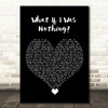 All That Remains What If I Was Nothing Black Heart Song Lyric Wall Art Print