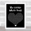 Tommy Steele The Little White Bull Black Heart Song Lyric Wall Art Print