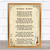 The Beatles My Bonnie Song Lyric Quote Print