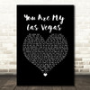 Red Wanting Blue You Are My Las Vegas Black Heart Song Lyric Wall Art Print