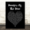 alt-J Hunger Of The Pine Black Heart Song Lyric Wall Art Print