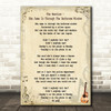 The Beatles She Came In Through The Bathroom Window Song Lyric Quote Print