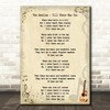 The Beatles Till There Was You Song Lyric Quote Print