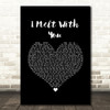 Modern English I Melt With You Black Heart Song Lyric Wall Art Print