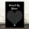 Six The Musical Cast Heart Of Stone Black Heart Song Lyric Wall Art Print