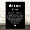 Hank Williams Jr The Blues Man Black Heart Song Lyric Wall Art Print