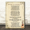 Andy Williams Can't Take My Eyes Off You Song Lyric Quote Print