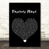 Moloko Forever More Black Heart Song Lyric Wall Art Print