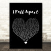 Rory Gallagher I Fall Apart Black Heart Song Lyric Wall Art Print