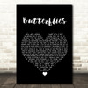 Kacey Musgraves Butterflies Black Heart Song Lyric Wall Art Print