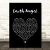 The Penguins Earth Angel Black Heart Song Lyric Wall Art Print