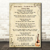 Aretha Franklin (You Make Me Feel Like) A Natural Woman Song Lyric Quote Print