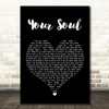 Rhodes Your Soul Black Heart Song Lyric Wall Art Print