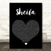 Jamie T Sheila Black Heart Song Lyric Wall Art Print