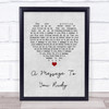 The Specials A Message To You Rudy Grey Heart Song Lyric Wall Art Print