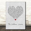 Eva Cassidy The Autumn Leaves Grey Heart Song Lyric Wall Art Print