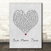 Orchestral Manoeuvres In The Dark One More Time Grey Heart Song Lyric Wall Art Print