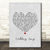 Yeah Yeah Yeahs Wedding Song Grey Heart Song Lyric Wall Art Print