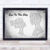 The Alan Parsons Project Eye In The Sky Man Lady Couple Grey Song Lyric Wall Art Print