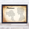 Guns N' Roses Patience Man Lady Couple Song Lyric Wall Art Print