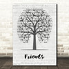 Michael W. Smith Friends Music Script Tree Song Lyric Wall Art Print