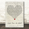 Ezra Furman Love You So Bad Script Heart Song Lyric Wall Art Print