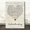 Bob Seger Understanding Script Heart Song Lyric Wall Art Print