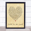 Could You Be Loved Bob Marley Vintage Heart Quote Song Lyric Print