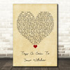 Peter Hollens Toss A Coin To Your Witcher Vintage Heart Song Lyric Wall Art Print
