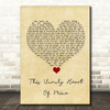 The Prom Musical This Unruly Heart Of Mine Vintage Heart Song Lyric Wall Art Print