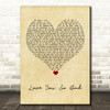 Ezra Furman Love You So Bad Vintage Heart Song Lyric Wall Art Print