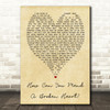 How Can You Mend A Broken Heart Al Green Vintage Heart Quote Song Lyric Print
