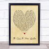 It Ain't Me Babe Bob Dylan Vintage Heart Quote Song Lyric Print