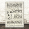 You Know I'm No Good Amy Winehouse Script Quote Song Lyric Print