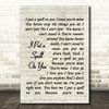 I Put A Spell On You Nina Simone Song Lyric Vintage Script Quote Print