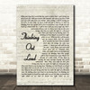 Ed Sheeran Thinking Out Loud Quote Song Lyric Print